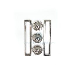 Z 1526 -50 HEBILLA DE ENGANCHE NÍQUEL
