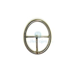H 912- 50 HEBILLA CINTURONES NIQUEL 5.0 CMS