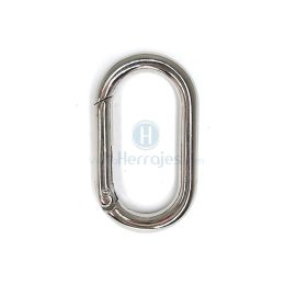 GWH 486C OVALO MOSQUETÓN 45*20 NIQUEL